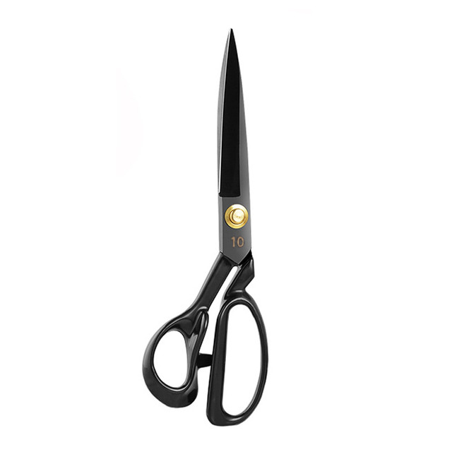 BAI Left Handed Fabric Scissors 10in Professional Heavy Duty Dressmaking  Shears for Leather Sewing Embroidery